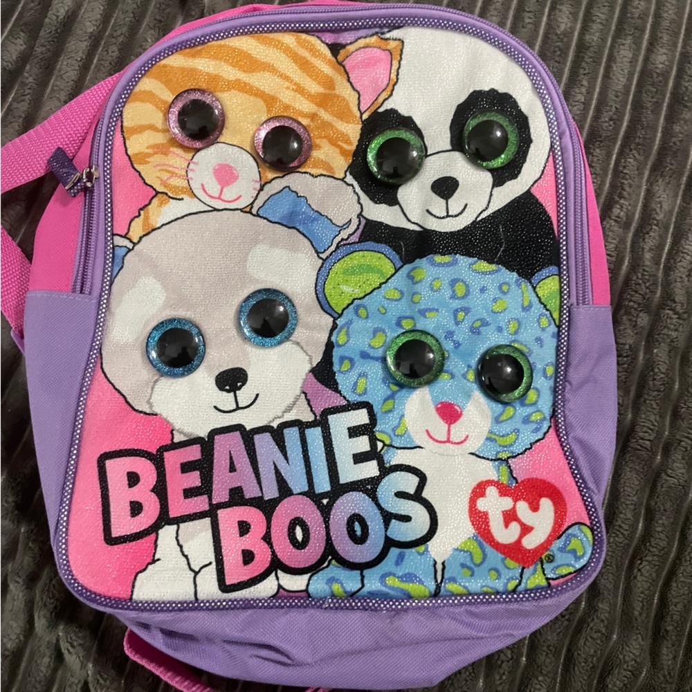 Like New with tags Beanie Boo backpack rare and very hard to find